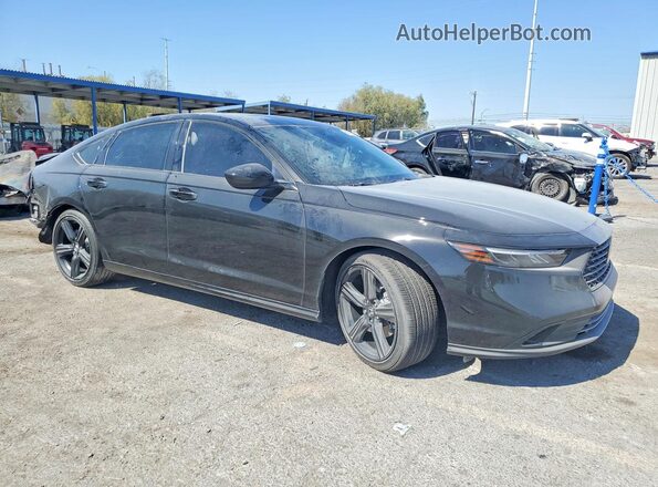 1HGCY2F78SA034434 2025 HONDA ACCORD Black Przód prawy