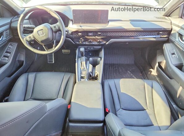 1HGCY2F78TA006912 2026 HONDA ACCORD White Widok deski rozdzielczej