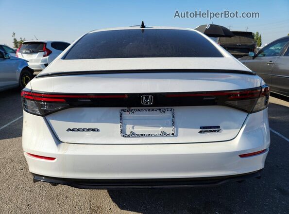 1HGCY2F78TA006912 2026 HONDA ACCORD White Widok z tyłu