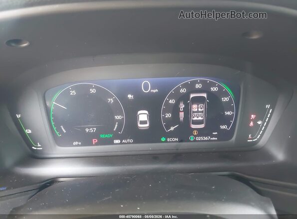 1HGCY2F79SA052814 2025 HONDA ACCORD White Вид задніх сидінь
