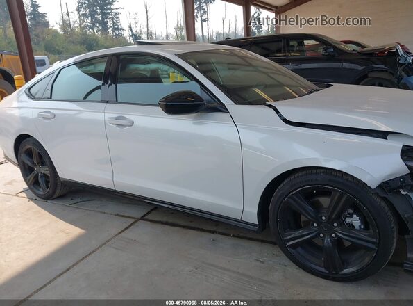 1HGCY2F79SA052814 2025 HONDA ACCORD White Вид задньої частини салону
