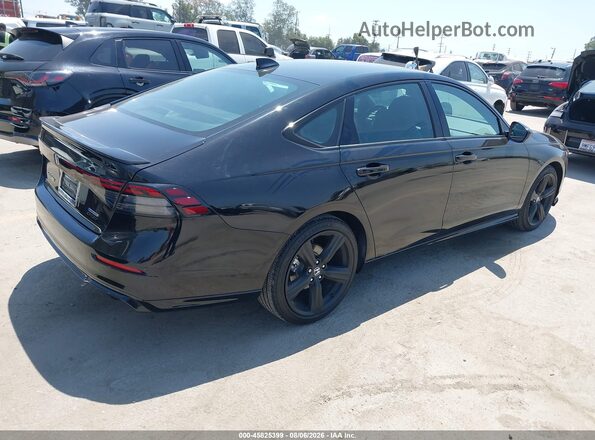 1HGCY2F79SA073081 2025 HONDA ACCORD Black Հետևի աջ