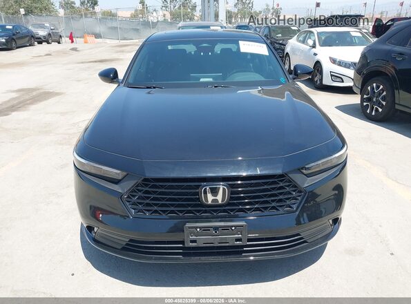 1HGCY2F79SA073081 2025 HONDA ACCORD Black Սարքավորումների վահանակի տեսք