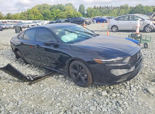 1HGCY2F79SA086445 2025 HONDA ACCORD Black Delantero derecho