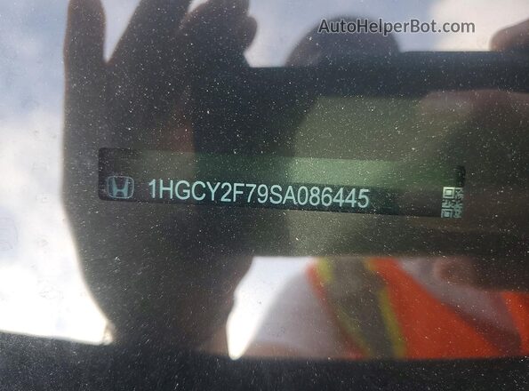 1HGCY2F79SA086445 2025 HONDA ACCORD Black Vista del compartimento del motor
