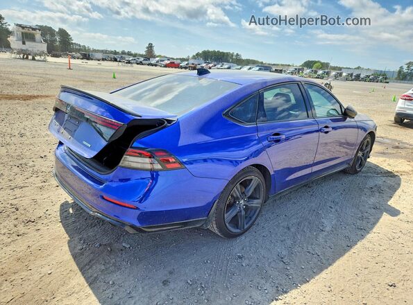 1HGCY2F7XPA018422 2023 HONDA ACCORD Blue Задня права чверть
