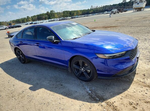 1HGCY2F7XPA018422 2023 HONDA ACCORD Blue Передня права чверть