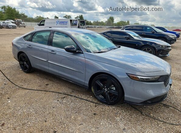 1HGCY2F7XPA026987 2023 HONDA ACCORD Gray წინა მარჯვენა