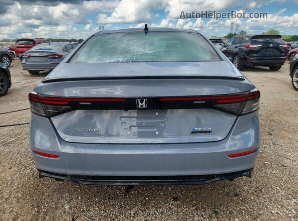 1HGCY2F7XPA026987 2023 HONDA ACCORD Gray უკანა ხედი