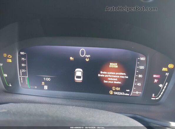 1HGCY2F7XPA045006 2023 HONDA ACCORD Белый Вид задних сидений