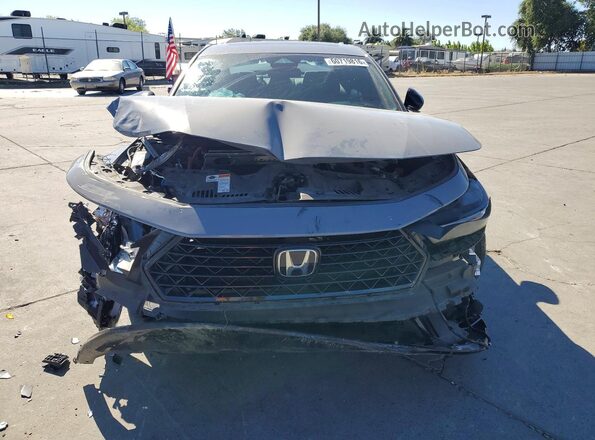 1HGCY2F7XPA062324 2023 HONDA ACCORD Gray წინა ხედი