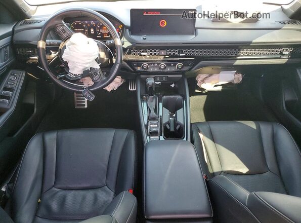 1HGCY2F7XPA062324 2023 HONDA ACCORD Gray წინა პანელის ხედი