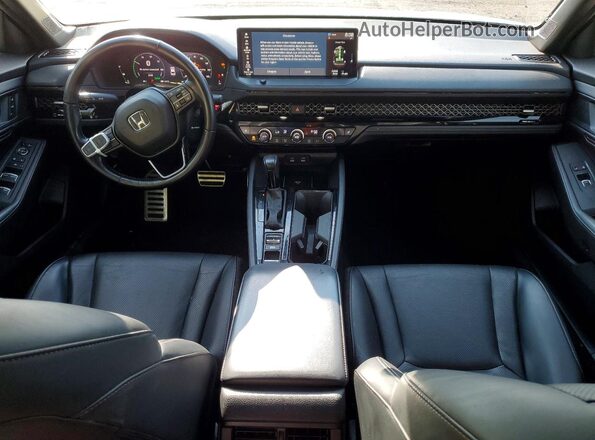 1HGCY2F7XSA010507 2025 HONDA ACCORD Silver Widok deski rozdzielczej