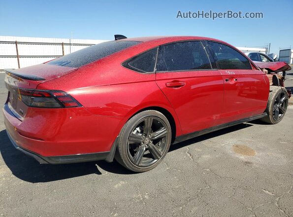 1HGCY2F7XSA046343 2025 HONDA ACCORD Красный Задняя правая четверть