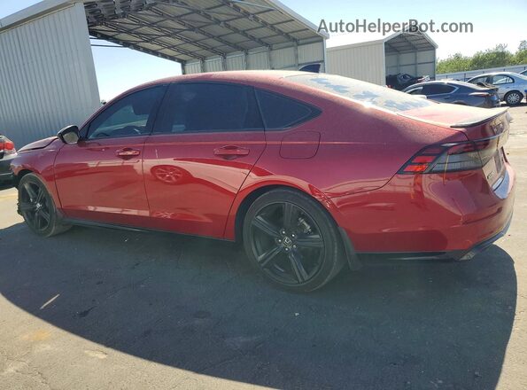 1HGCY2F7XSA046343 2025 HONDA ACCORD Красный Задняя левая четверть