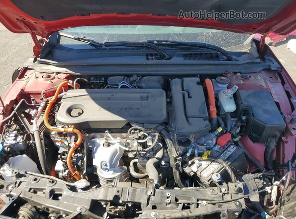 1HGCY2F7XSA046343 2025 HONDA ACCORD Красный Вид задней части салона