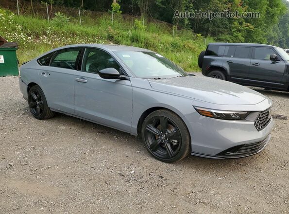 1HGCY2F7XSA082341 2025 HONDA ACCORD Gray Delantero derecho