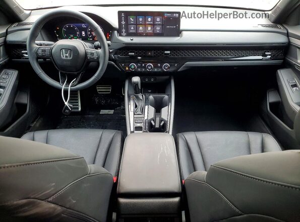 1HGCY2F7XSA082341 2025 HONDA ACCORD Gray Vista del salpicadero