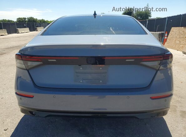 1HGCY2F80PA007079 2023 HONDA ACCORD Gray Vista trasera