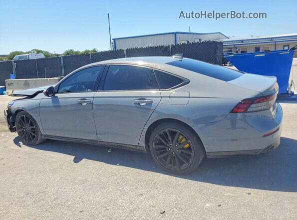 1HGCY2F80PA007079 2023 HONDA ACCORD Gray Trasero izquierdo