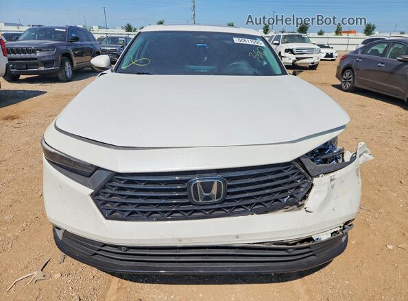 1HGCY2F80PA024982 2023 HONDA ACCORD White წინა ხედი