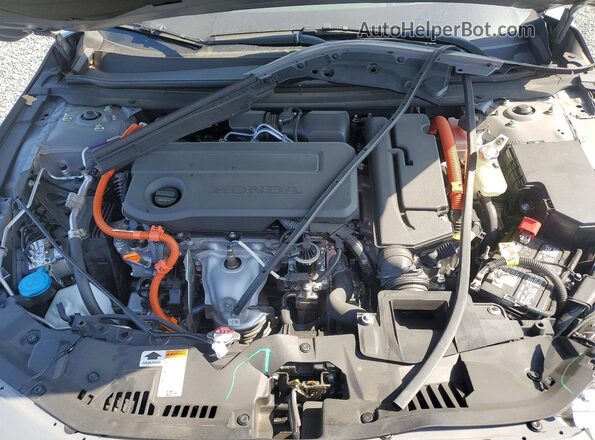1HGCY2F80SA017880 2025 HONDA ACCORD Silver Rear interior view