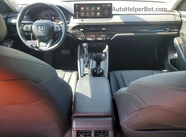 1HGCY2F80SA017880 2025 HONDA ACCORD Silver Dashboard view
