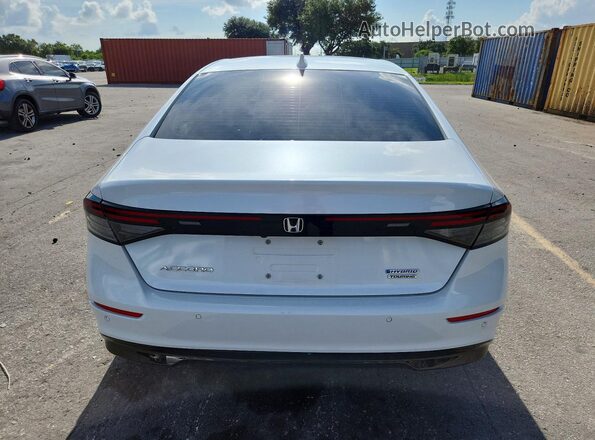 1HGCY2F81PA009648 2023 HONDA ACCORD White Rear view