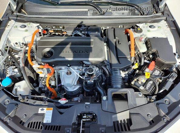 1HGCY2F81PA009648 2023 HONDA ACCORD White Rear interior view