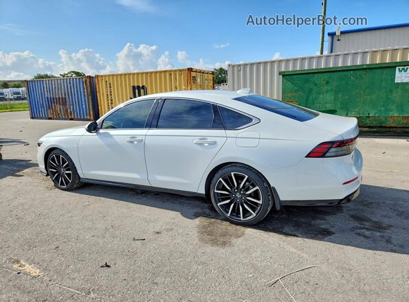 1HGCY2F81PA009648 2023 HONDA ACCORD White Rear left