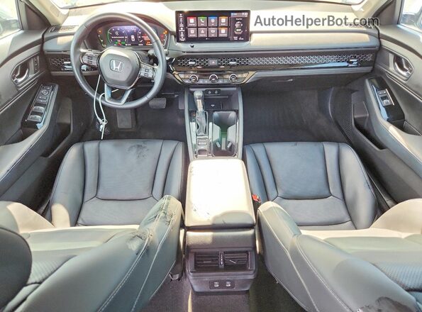 1HGCY2F81PA009648 2023 HONDA ACCORD White Dashboard view
