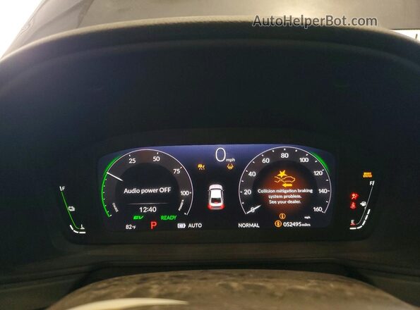 1HGCY2F81SA017127 2025 HONDA ACCORD Gray Սարքավորումների վահանակի տեսք