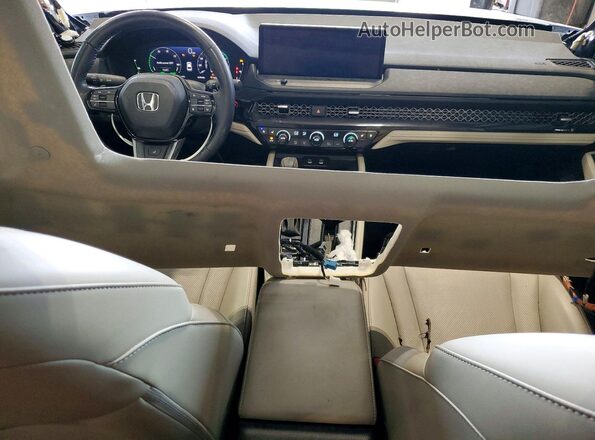 1HGCY2F81SA017127 2025 HONDA ACCORD Gray Առջևի վահանակի տեսք