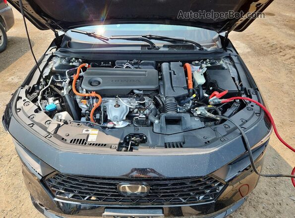1HGCY2F81SA801064 2025 HONDA ACCORD Black Widok wnętrza z tyłu