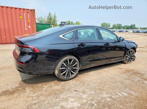 1HGCY2F81SA801064 2025 HONDA ACCORD Black Tył prawy