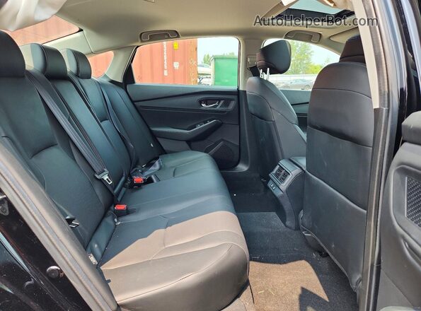 1HGCY2F81SA801064 2025 HONDA ACCORD Black Widok tylnych siedzeń