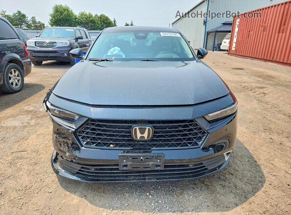 1HGCY2F81SA801064 2025 HONDA ACCORD Black Widok z przodu