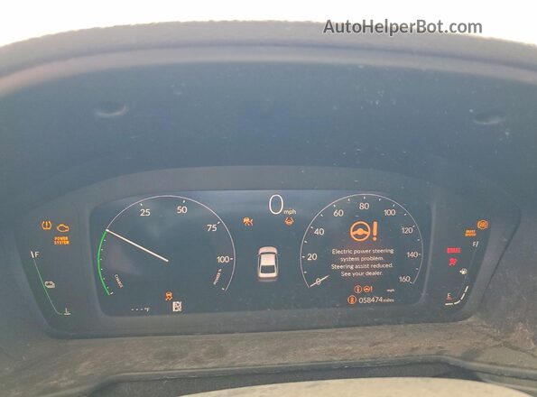 1HGCY2F82SA022983 2025 HONDA ACCORD Черный Вид щитка приборов