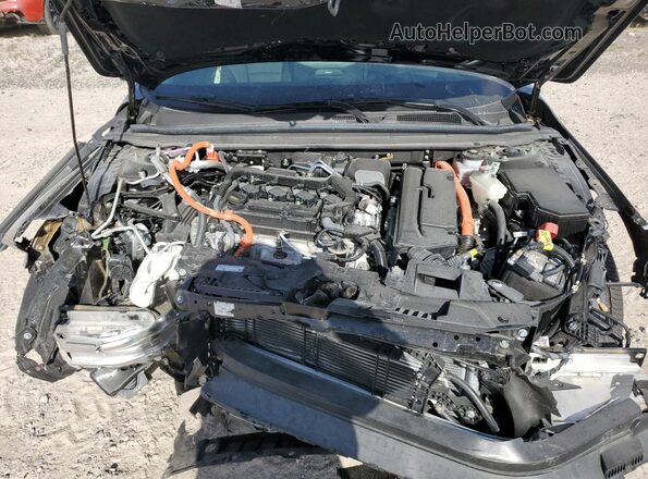 1HGCY2F82SA090586 2025 HONDA ACCORD Black ძრავის განყოფილების ხედი