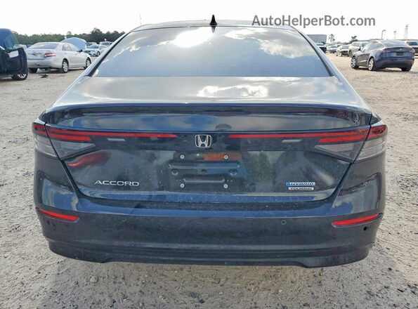 1HGCY2F82SA090586 2025 HONDA ACCORD Black უკანა ხედი