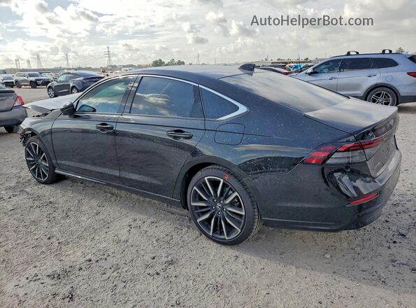 1HGCY2F82SA090586 2025 HONDA ACCORD Black უკანა მარცხენა