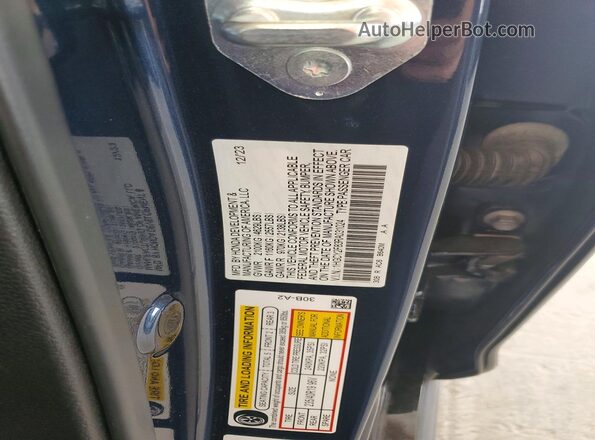 1HGCY2F83RA031024 2024 HONDA ACCORD Blue Vista del compartimento del motor
