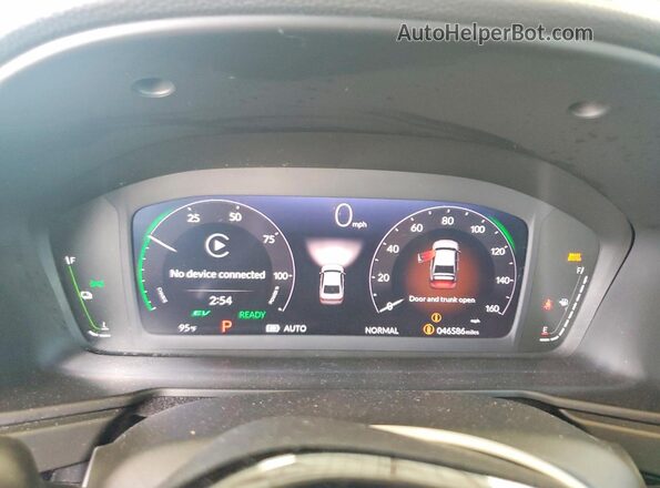 1HGCY2F83RA031024 2024 HONDA ACCORD Blue Vista del cuadro de instrumentos