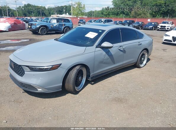 1HGCY2F83RA055324 2024 HONDA ACCORD Gray Front view