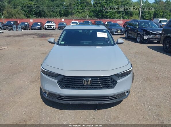 1HGCY2F83RA055324 2024 HONDA ACCORD Gray Instrument cluster view