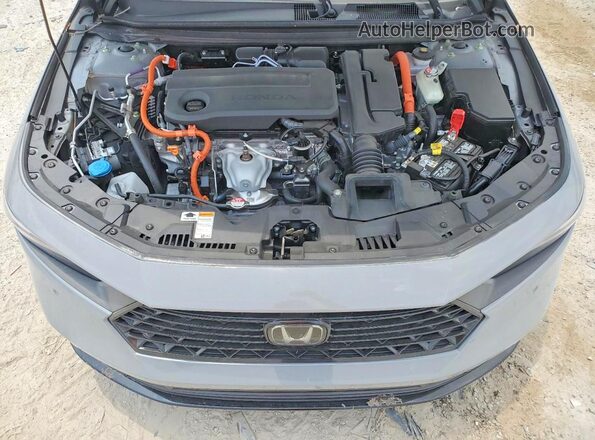 1HGCY2F83RA088386 2024 HONDA ACCORD Gray Vista interior trasera