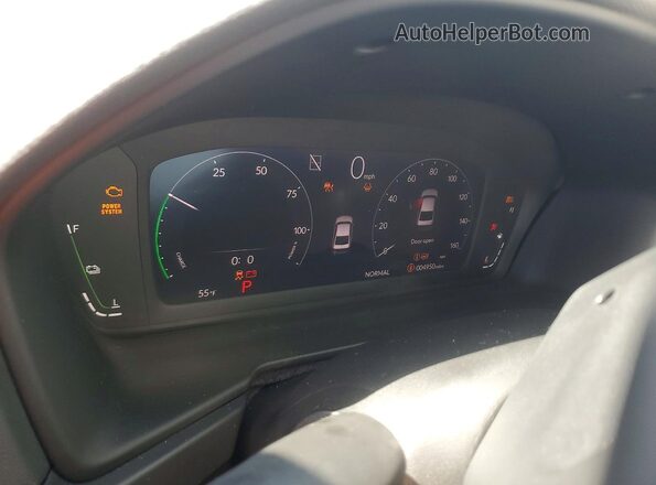 1HGCY2F84RA079082 2024 HONDA ACCORD Silver ხელსაწყოთა პანელის ხედი
