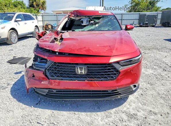 1HGCY2F86RA064700 2024 HONDA ACCORD Red Вид спереду