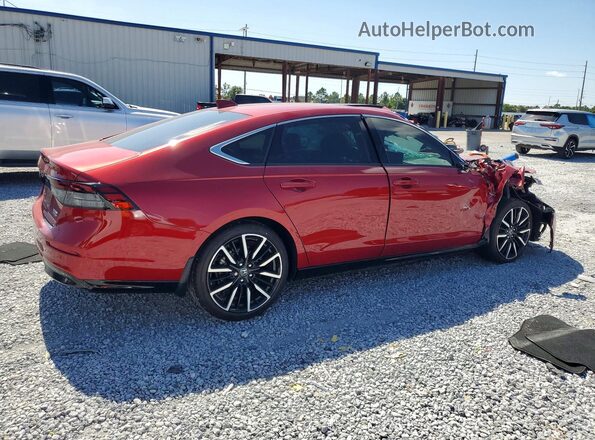 1HGCY2F86RA064700 2024 HONDA ACCORD Red Задня права чверть