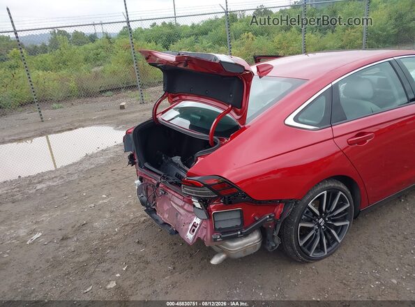 1HGCY2F86SA064718 2025 HONDA ACCORD Красный Вид спереди